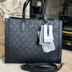 NWT Nine West handbag black leather